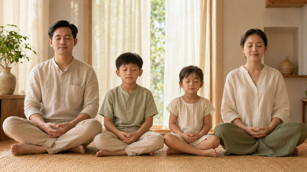 Những lợi ích tuyệt vời của thiền hành đối với sức khỏe gia đình