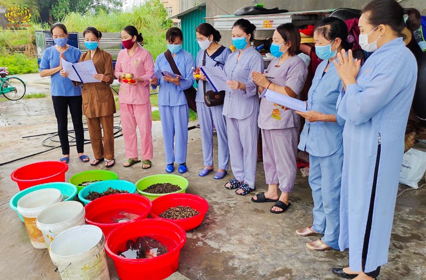 Nghi thức cúng phóng sinh tại nhà