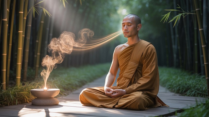 Thiền quán hơi thở giúp tâm an nghỉ và xua tan muộn phiền